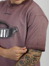 AcidWash Sunglass Onion Half Sleeve T-Shirt