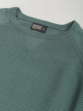 Ottoman Berly Green FlatKnit Half Sleeve T-Shirt