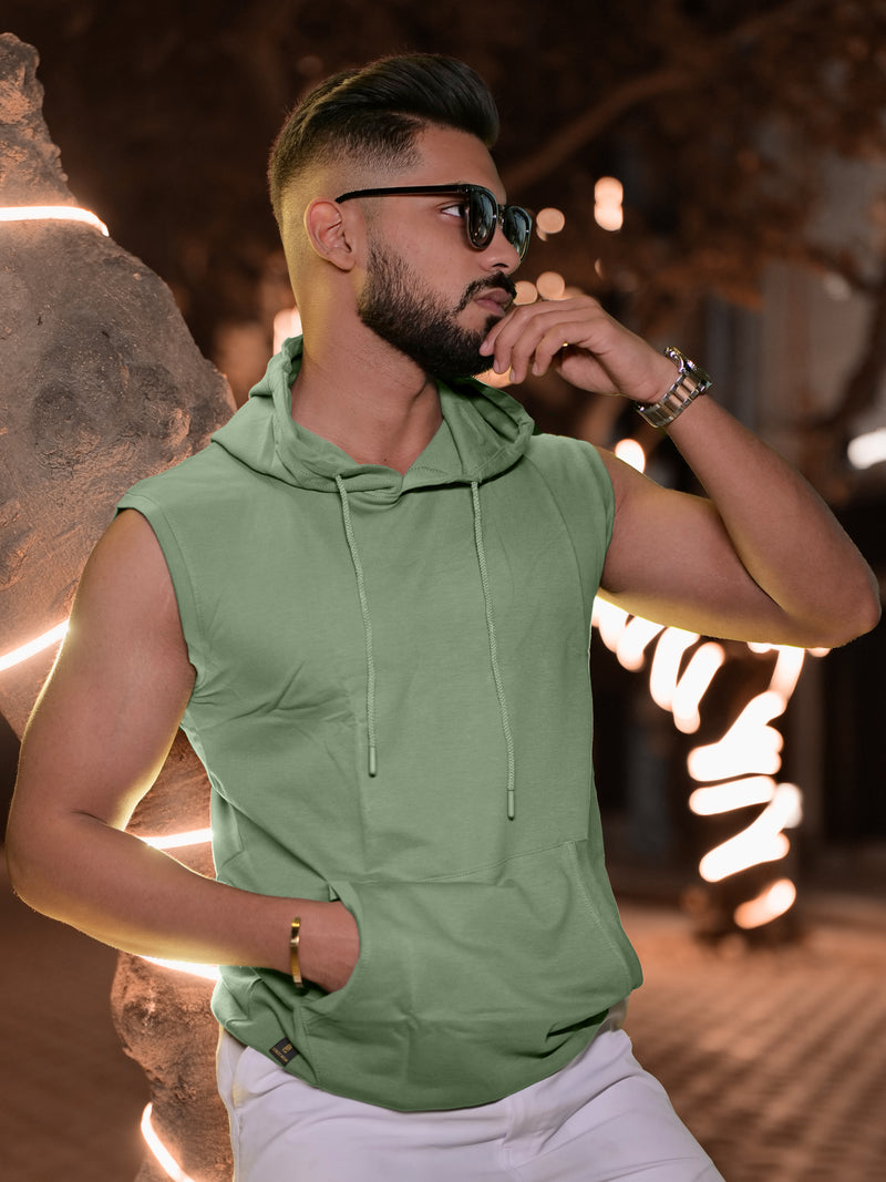 Hype Solid Hunter Green Hoodie T-Shirt