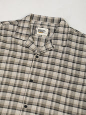 Plaid Checks Beige Shirt