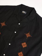 Embroidery Black Shirt