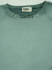 Positive Berly Green Half Sleeve T-Shirt