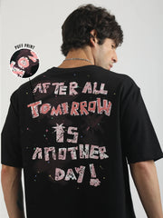 After Black, Pink Half Sleeve T-Shirt