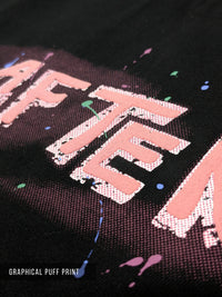 After Black, Pink Half Sleeve T-Shirt