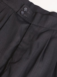 Baggy Classic Dark Grey Gurkha Trousers