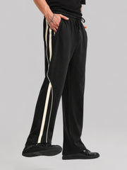 Black Cross Broder Pant