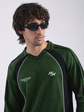 Find Peace Bottle Green Polo T-Shirt