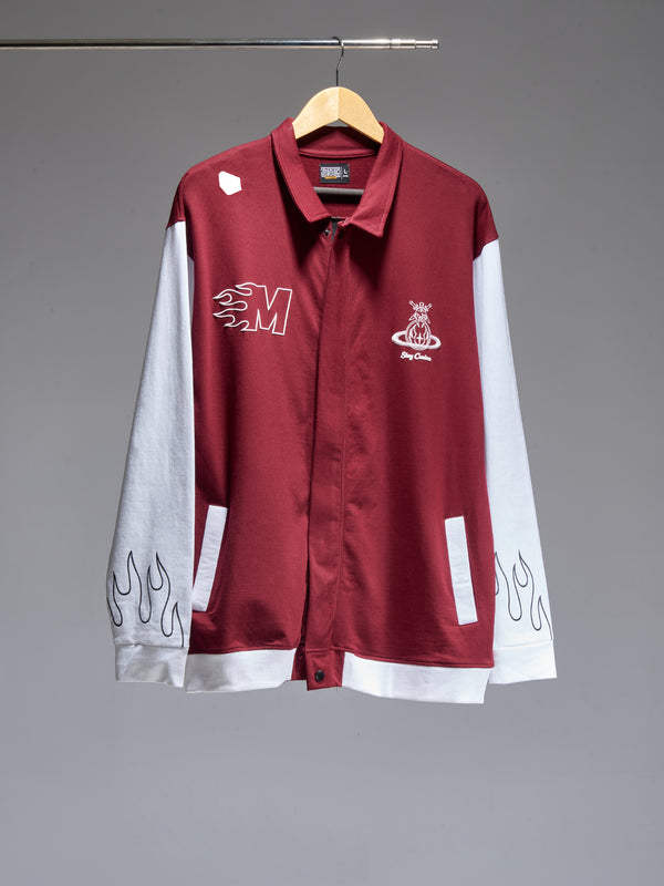 Curious Burgundy Jacket