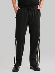 Black Cross Broder Pant