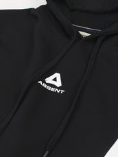 Absent Black Full Sleeve Boxy Sweatshirt