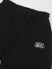 Black Break Limits Balloon Fit Trackpant