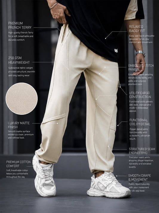 Utility Zipper Biscuit Trackpant