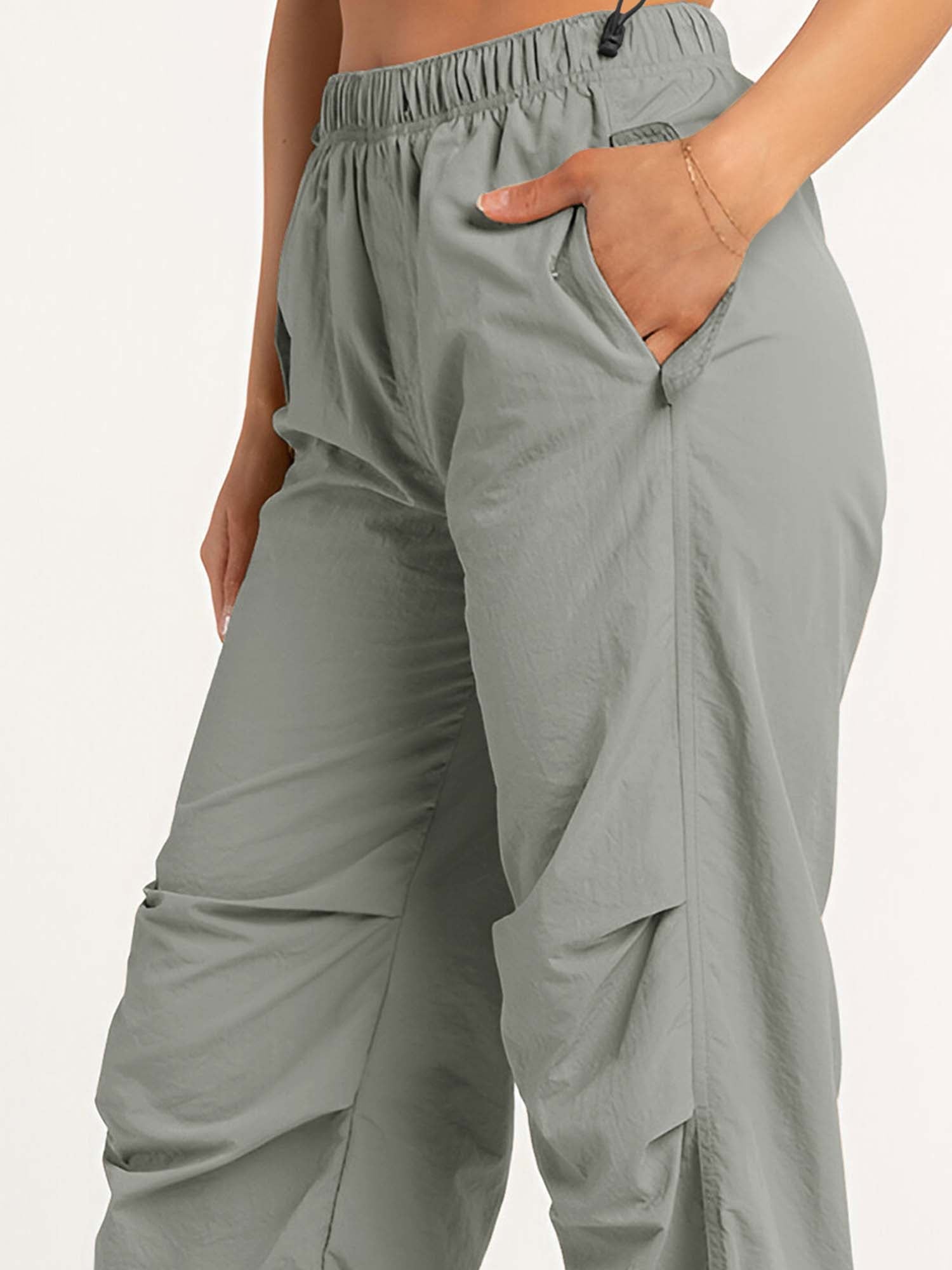 Parachute Light Grey Women Trackpant