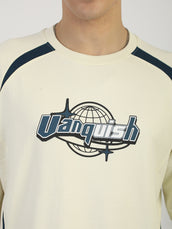 Vanquish Cream Half Sleeve T-Shirt