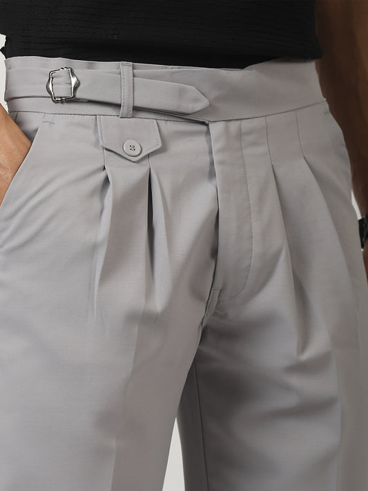 Light Grey Gurkha Trouser