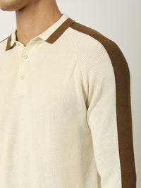 Street Play Cream Full Sleeve T-Shirt