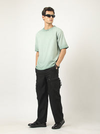 Positive Berly Green Half Sleeve T-Shirt