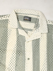 Resort Knit Green Half Sleeve Shirt