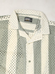 Resort Knit Green Half Sleeve Shirt