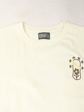 Nature Cream, Brown Half Sleeve T-Shirt
