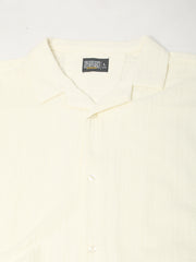 Cream Ozone Half Sleeve Shirt