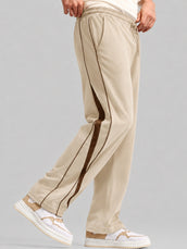 Athletic Tape Biscuit Baggy Fit Trackpant