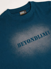 Beyond Limit Teal Blue Half Sleeve T-Shirt