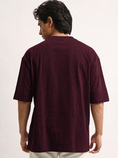 Beyond Limit Brown Half Sleeve T-Shirt
