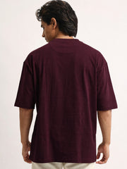 Beyond Limit Brown Half Sleeve T-Shirt