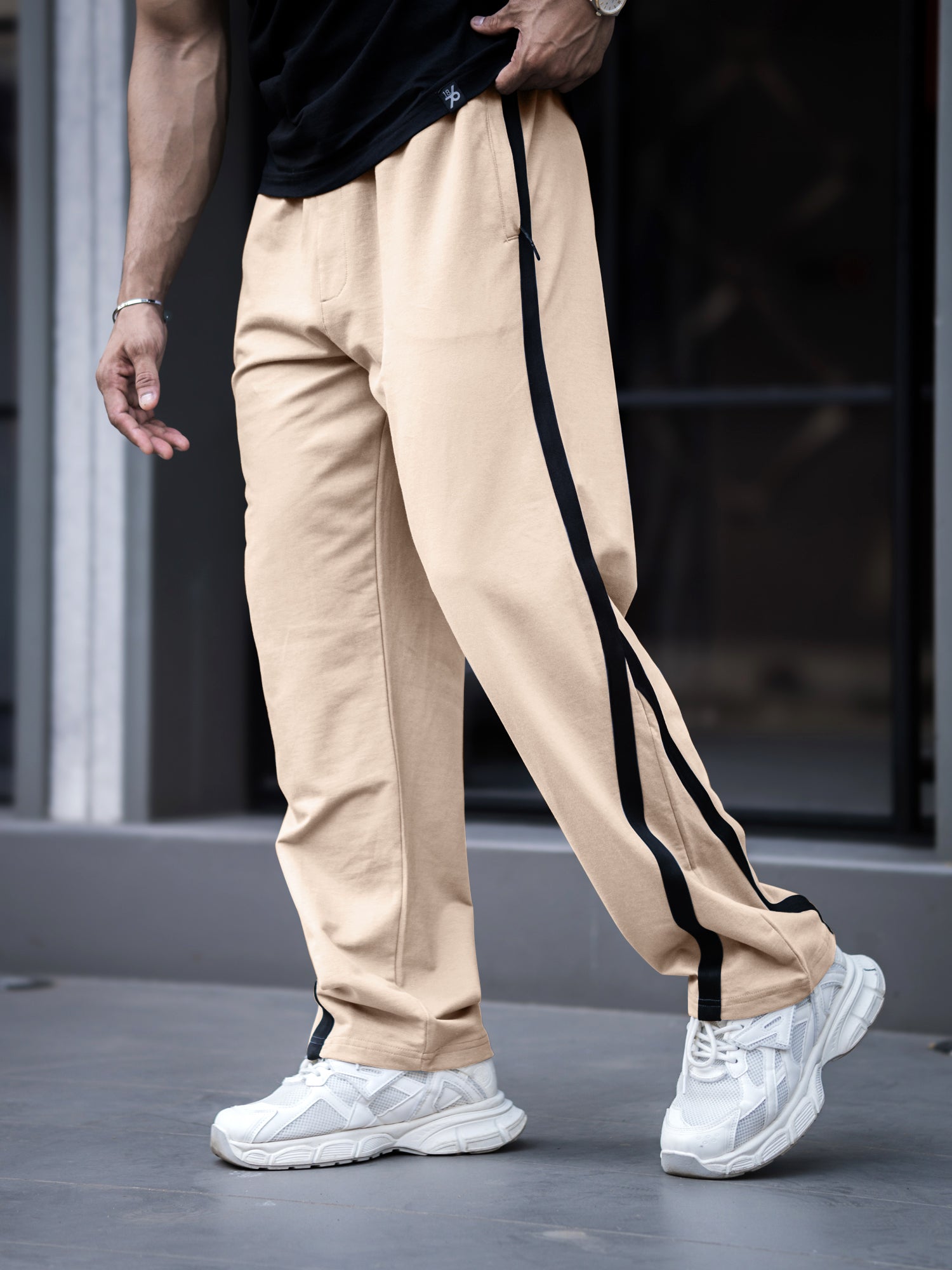 Cozemod Biscuit Baggy Fit Pant