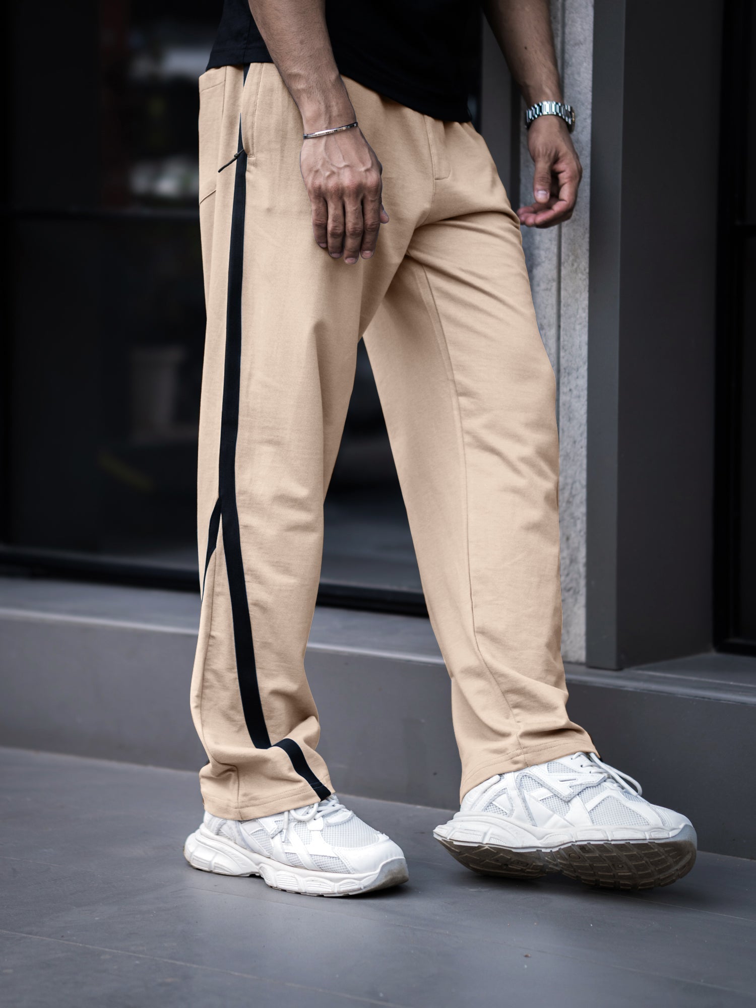 Cozemod Biscuit Baggy Fit Pant