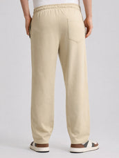 Canvas Baggy Fit Biscuit Track Pant