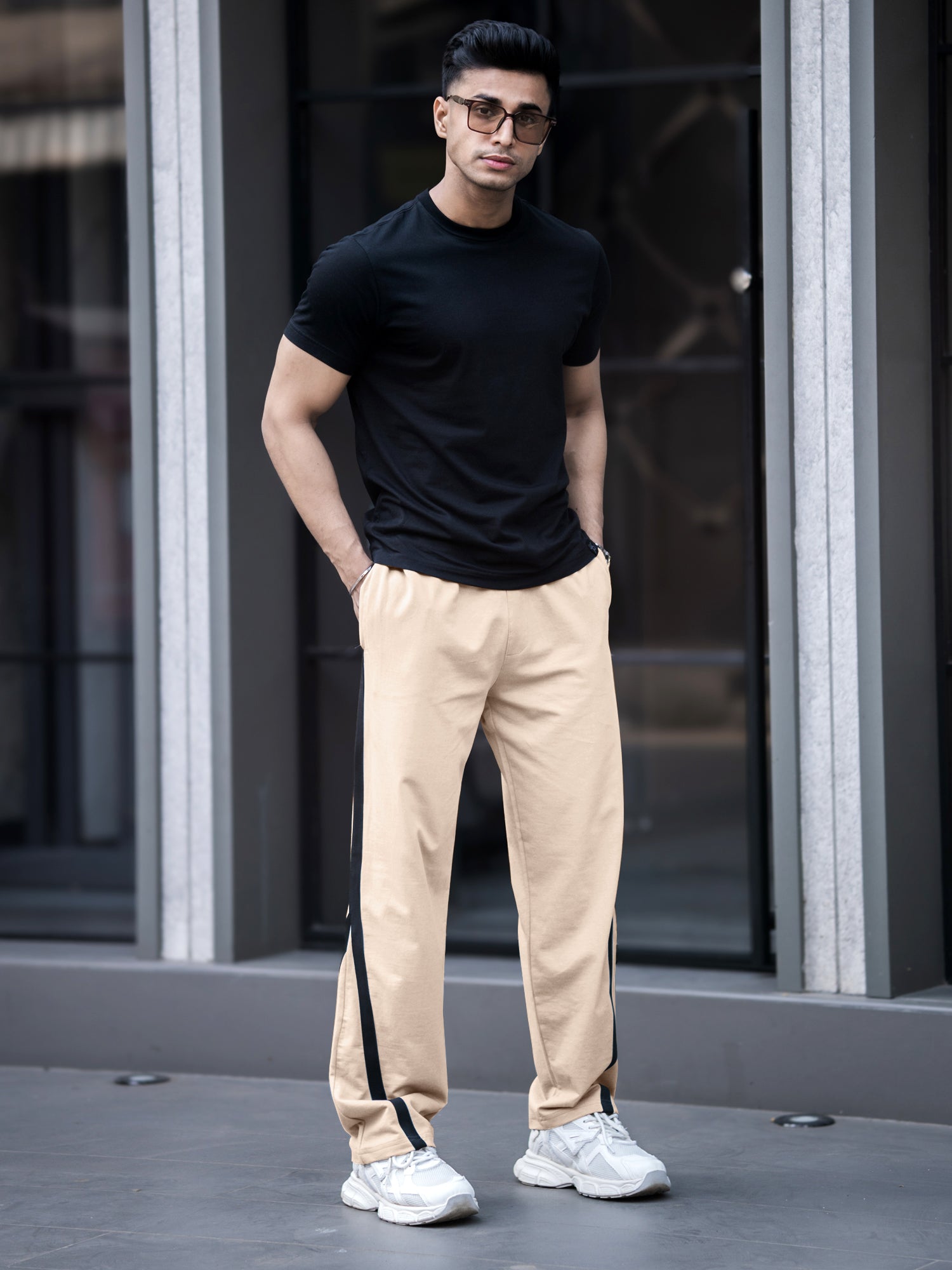 Cozemod Biscuit Baggy Fit Pant