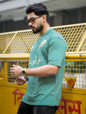 Based Berly Green Half Sleeve T-Shirt