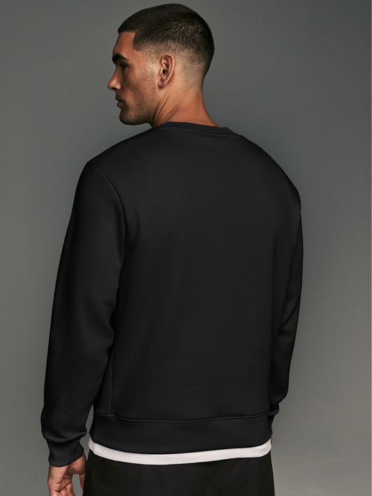 LosAngles Black Full Sleeve Sweatshirt