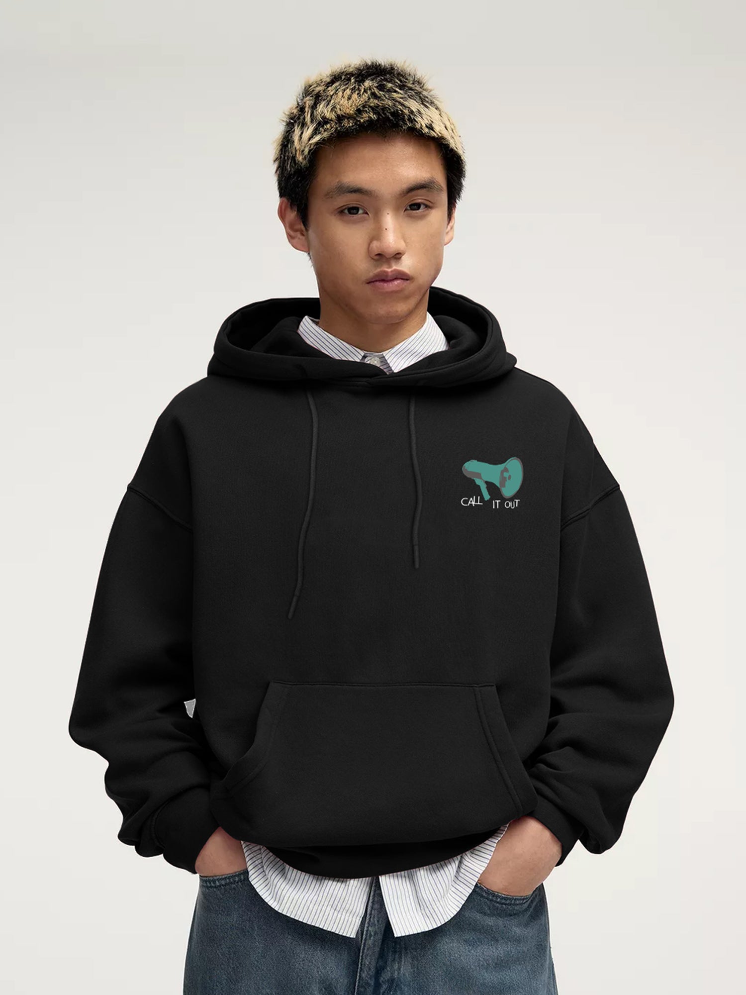 Speaker Black Sweatshirt