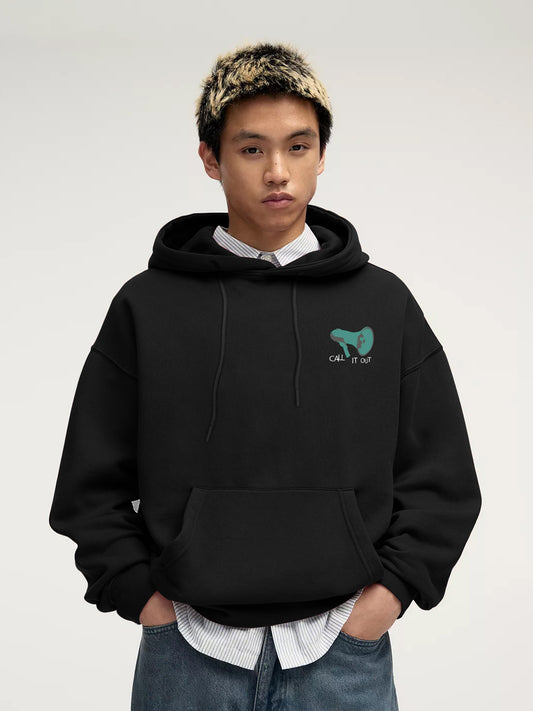Speaker Black Full Sleeve Sweatshirt