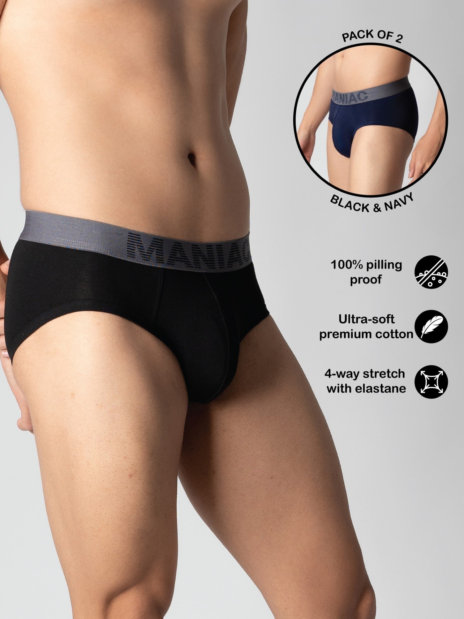 Cotton Brief Pack of 2