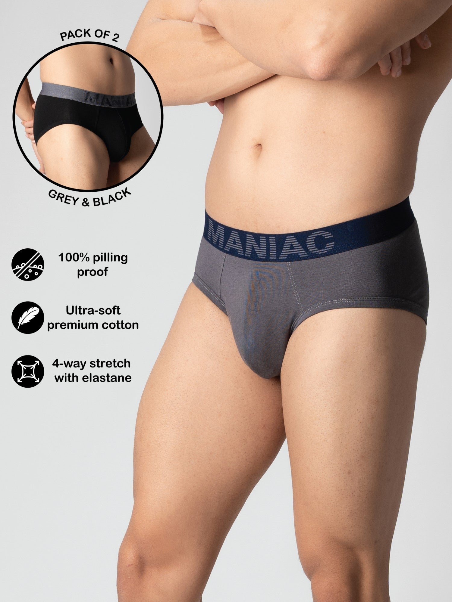 Cotton Brief Pack of 2