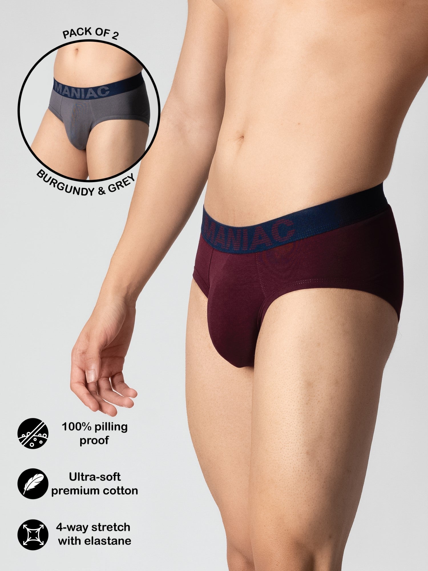 Cotton Brief Pack of 2