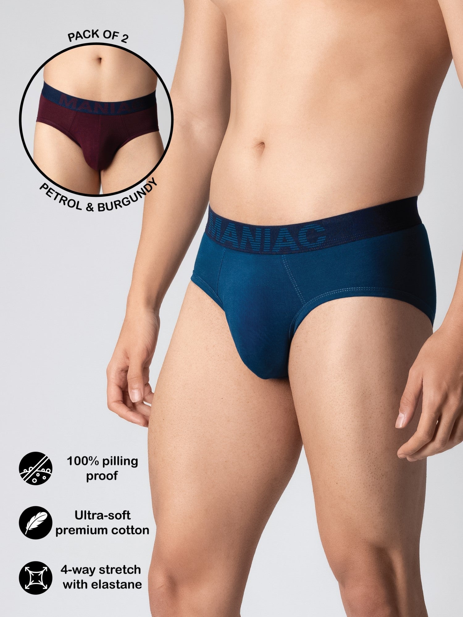 Cotton Brief Pack of 2