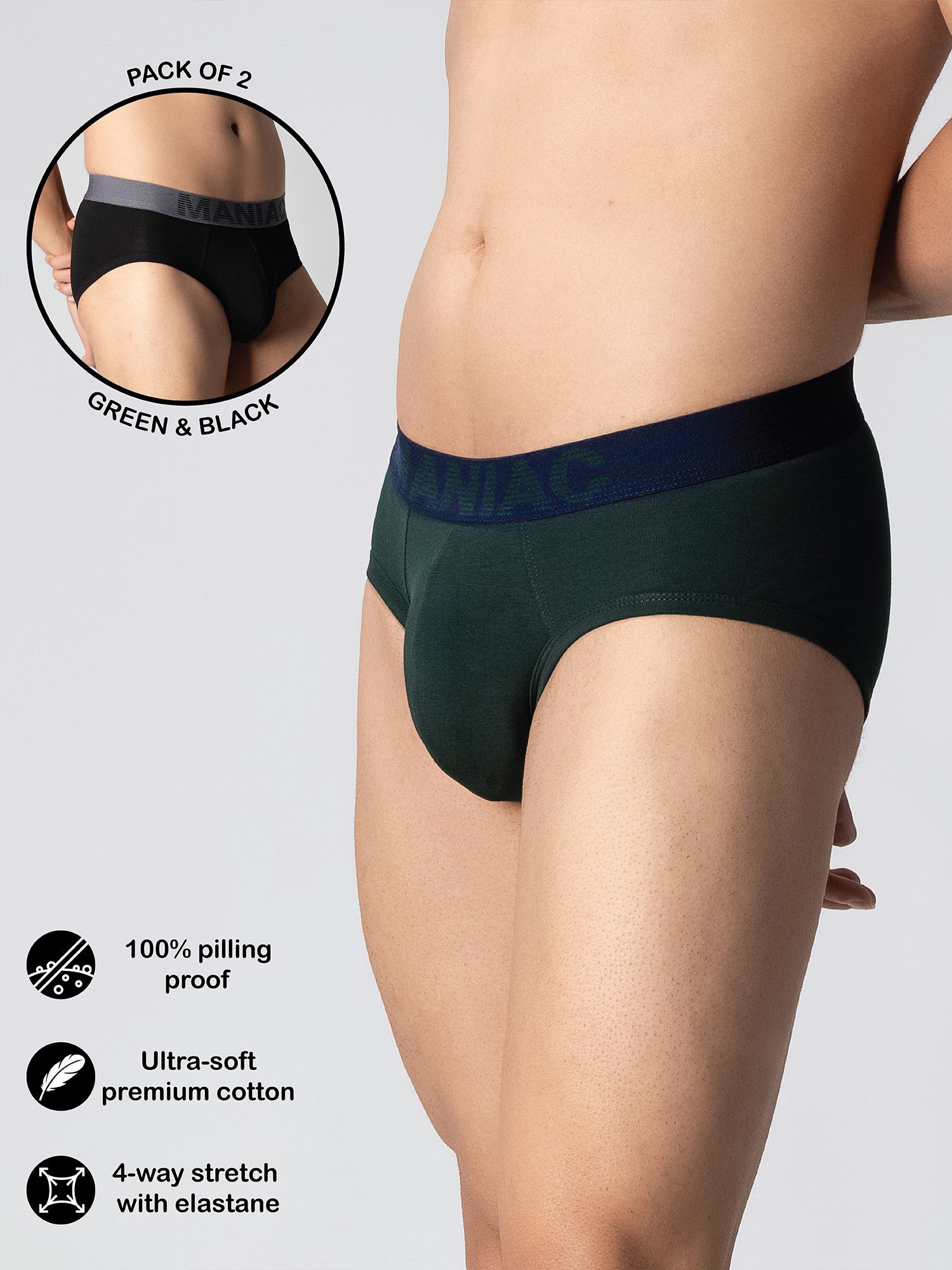 Cotton Brief Pack of 2