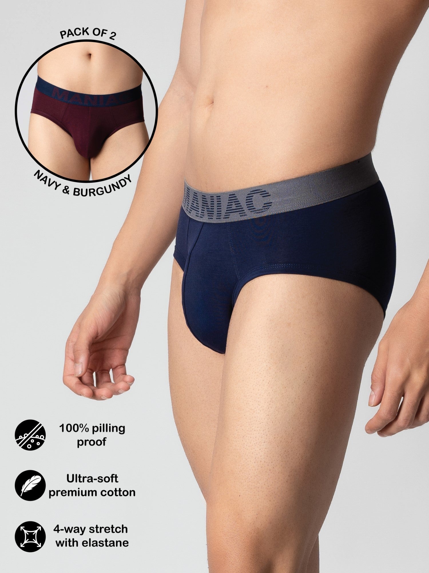 Cotton Brief Pack of 2