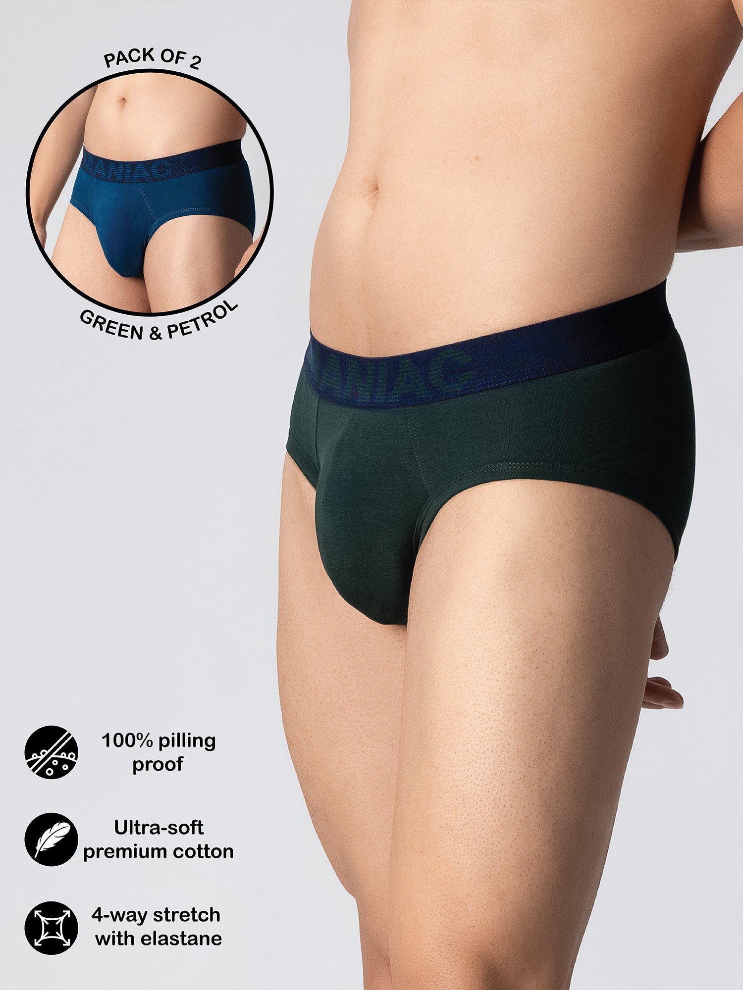 Cotton Brief Pack of 2