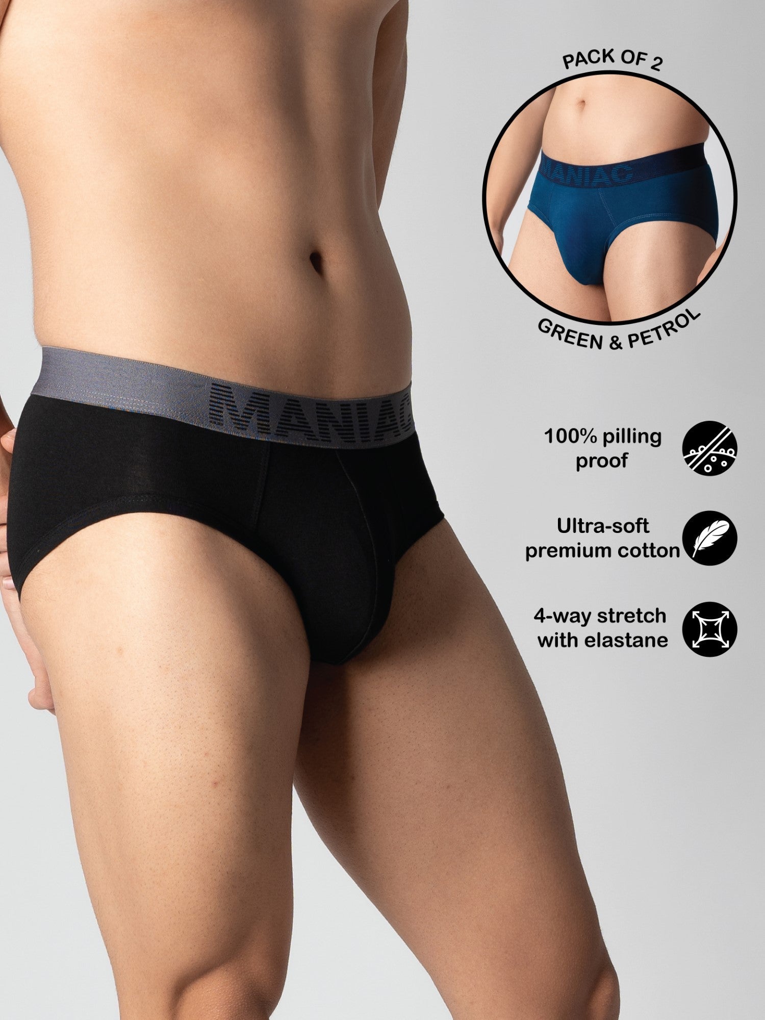 Cotton Brief Pack of 2