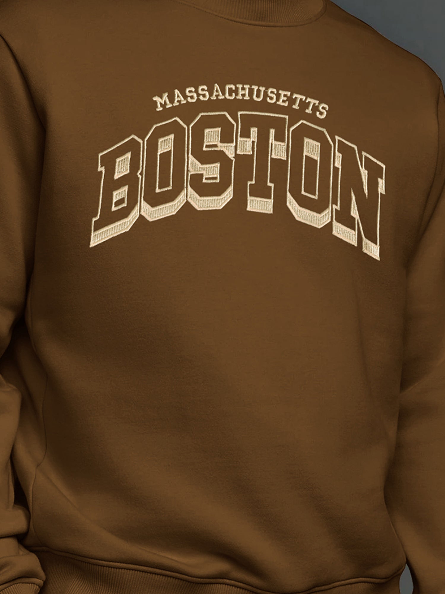 Boston Brown Sweatshirt