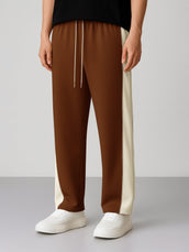 Bold Panel Brown Pant