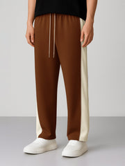 Bold Panel Brown Pant