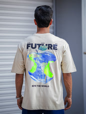 Digital Print Biscuit Half Sleeve T-Shirt