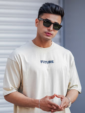 Digital Print Biscuit Half Sleeve T-Shirt
